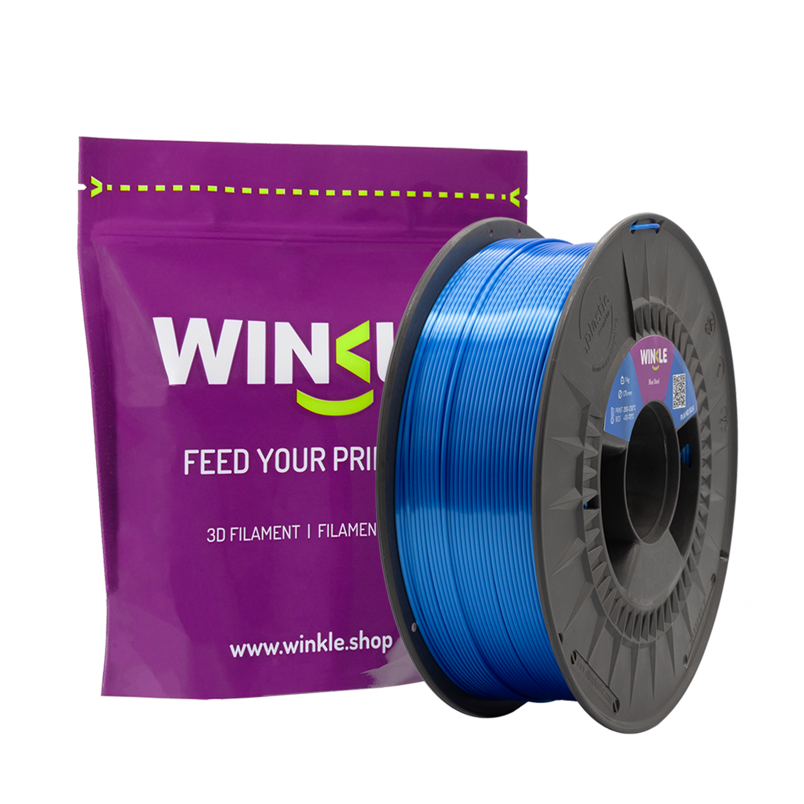 Bobina+bolsa_PLA SILK_Blue Steel