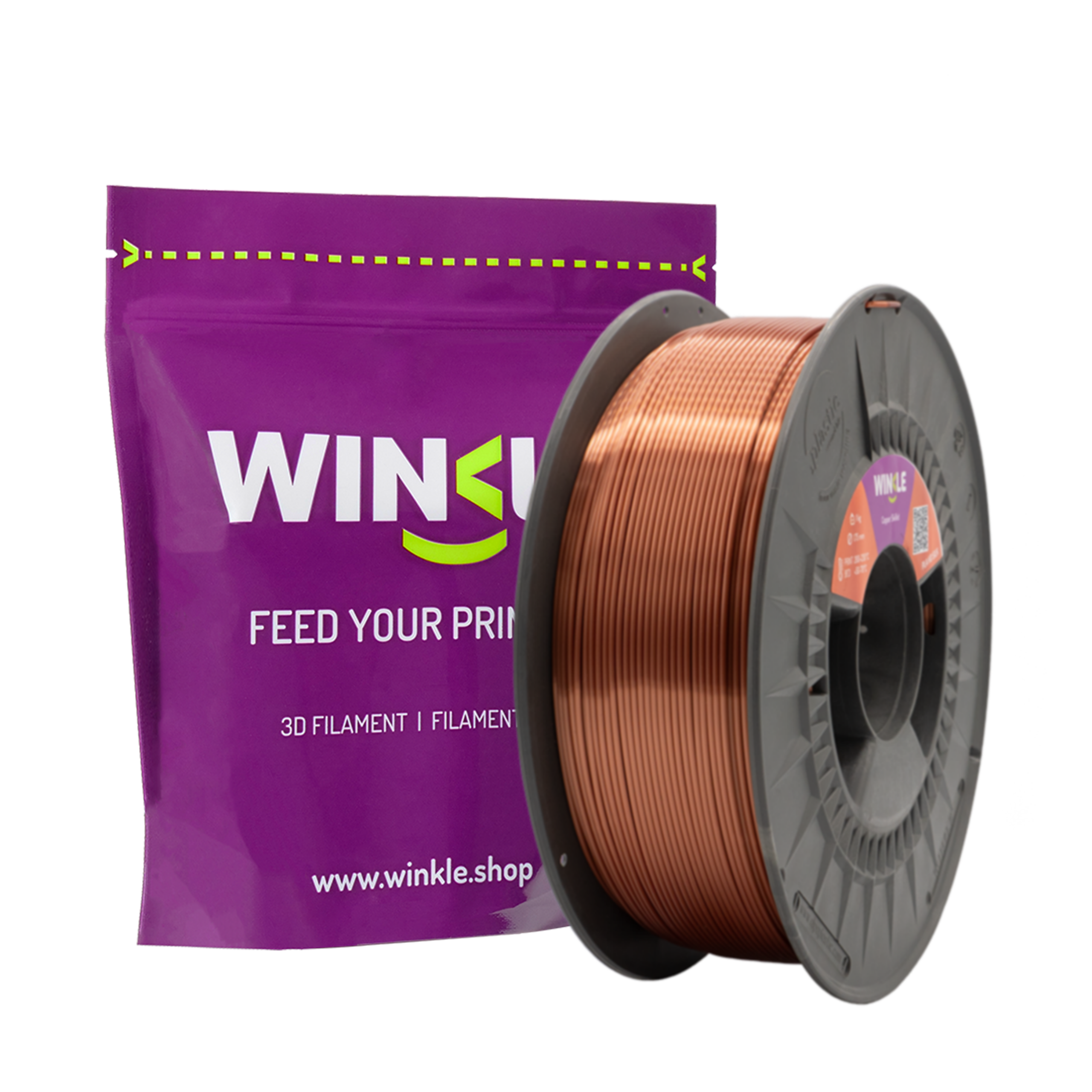 Bobina+Packaging_PLA SILK_Cobre Antiguo