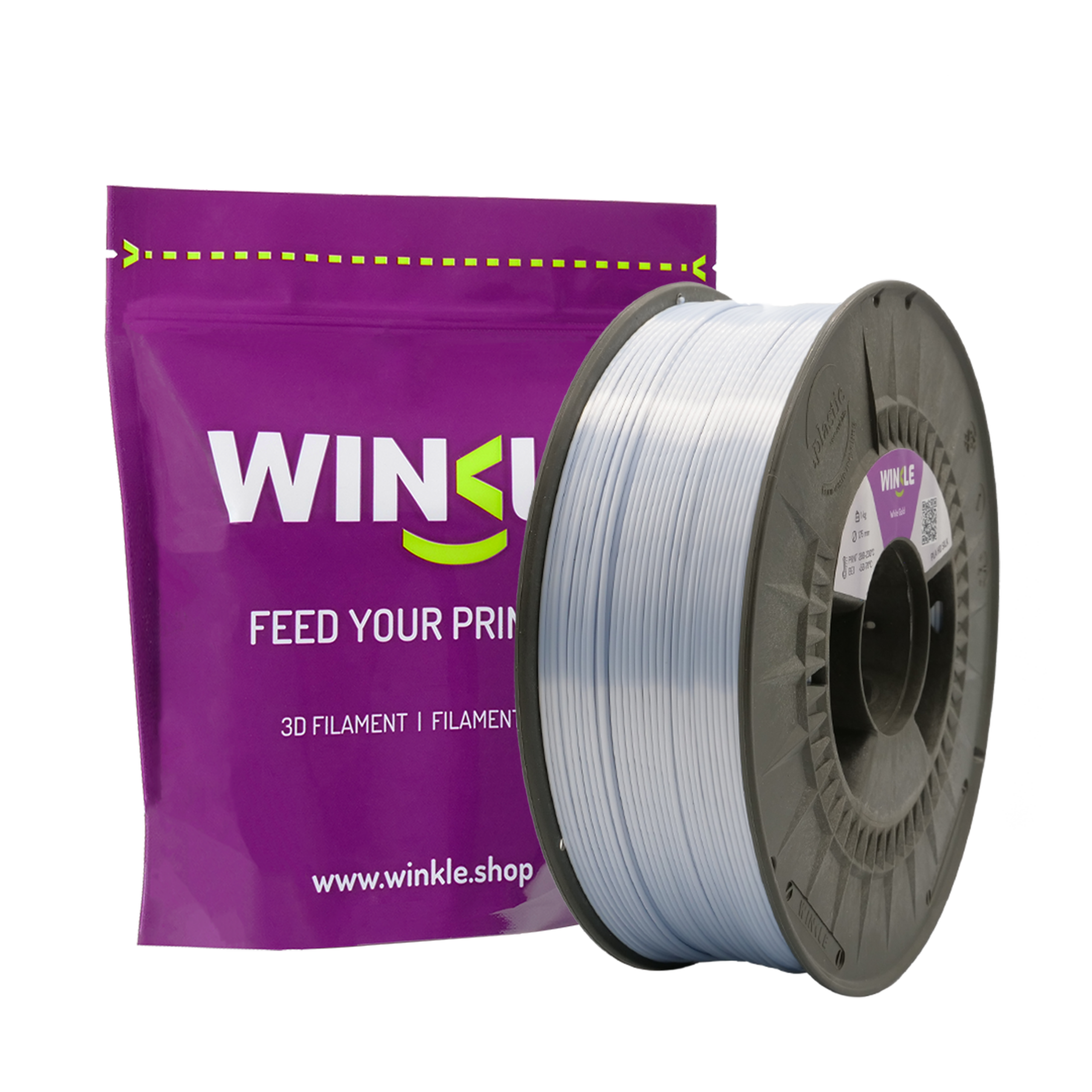 Bobina+packaging_PLA SILK_Oro Blanco